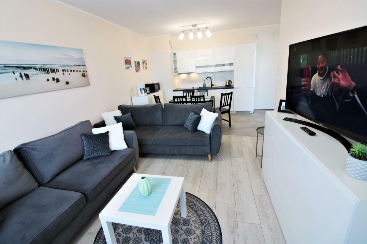 Apartament Superior Pastelowy Przy Plazy Kolobrzeg Ngoại thất bức ảnh