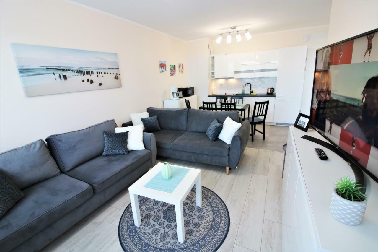 Apartament Superior Pastelowy Przy Plazy Kolobrzeg Ngoại thất bức ảnh