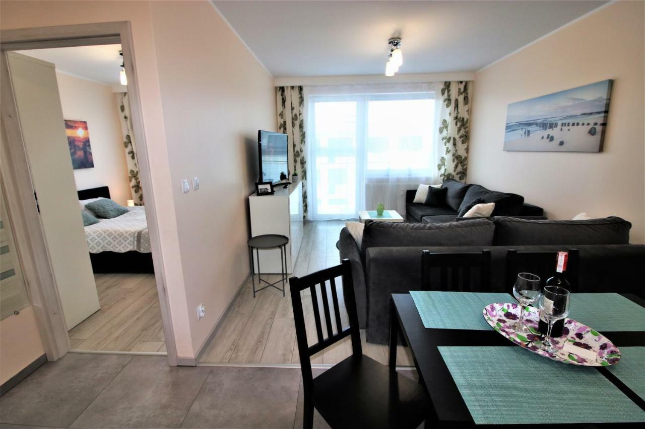 Apartament Superior Pastelowy Przy Plazy Kolobrzeg Ngoại thất bức ảnh